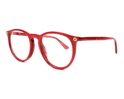 red gucci glasses women|gucci red frame eyeglasses.